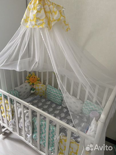 Болдахин на детскую кроватку