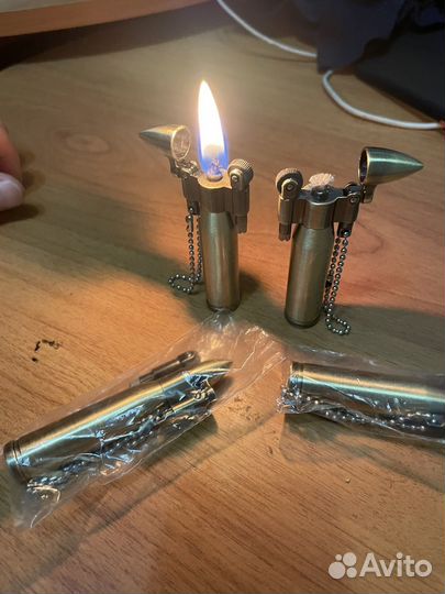 Зажигалка бензиновая винтажная