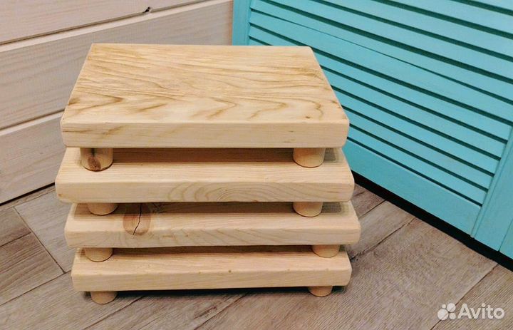 Чабань, подставка деревянная, доска. Зеленоград