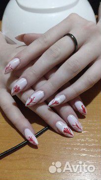 Наращивание ногтей с выездом на дом