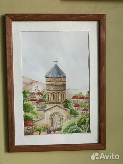 Картина акварель