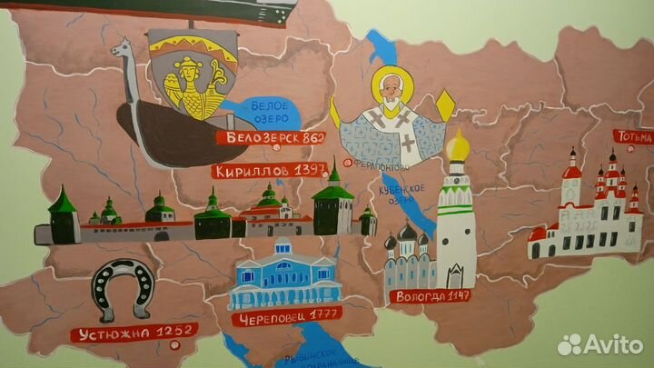 Роспись стен