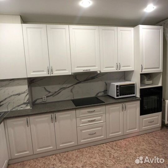 Кухонный гарнитур на заказ. Долговечные материалы