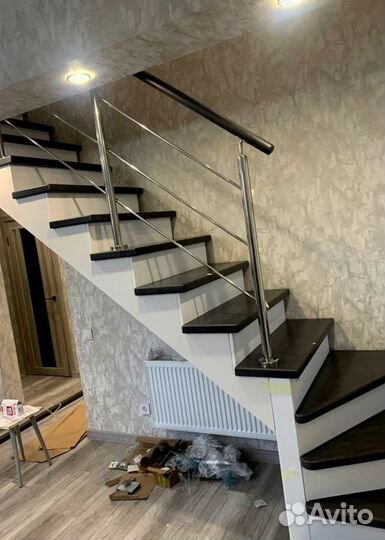 Лестница винтовая с монтажем