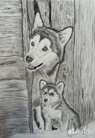 Картина портрет на заказ