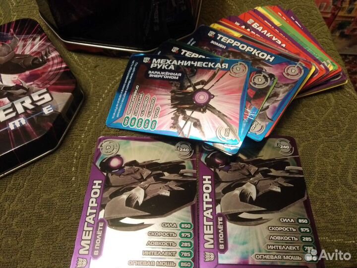 Коробка трансформеры прайм