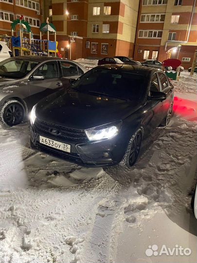 Фары LADA vesta с линзой