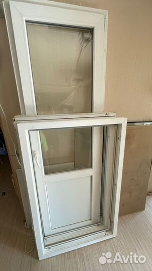 В Дар Пластиковая балконная дверь бу