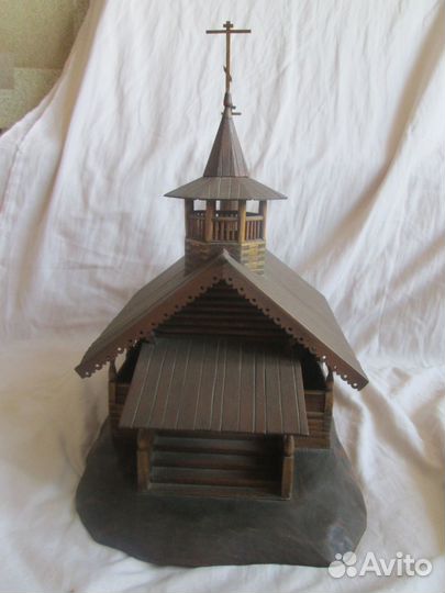 Макет Церкви в Деревни (Описание ниже)