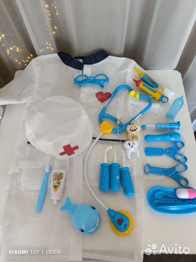 Набор стоматолога детский, костюм врача