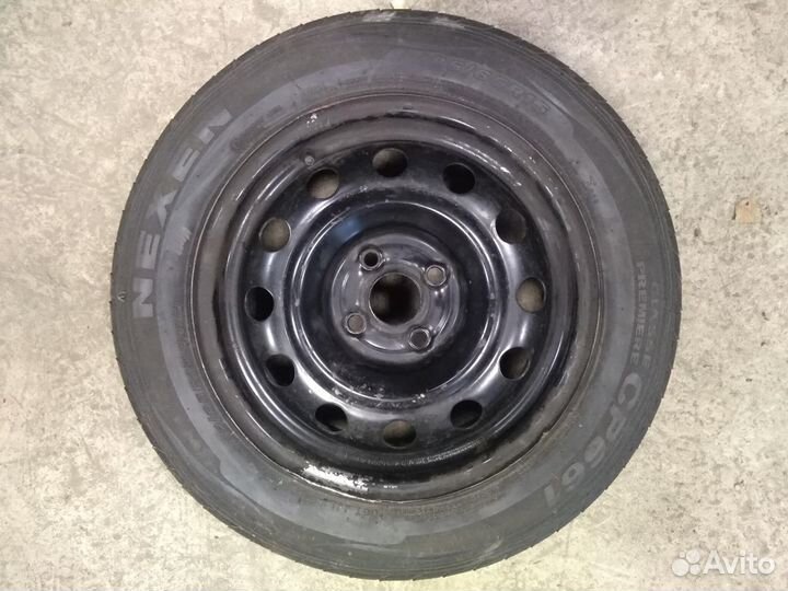 Колесо в сборе1шт. R15 Kia Rio, Solaris. 52910-4