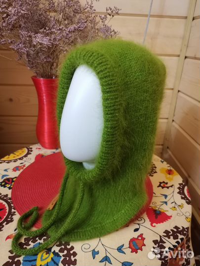 Капор женский из пуха норки