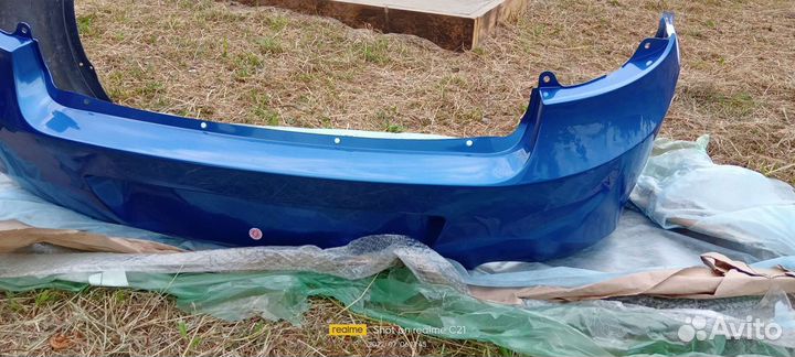 Бампер задний, лада гранта