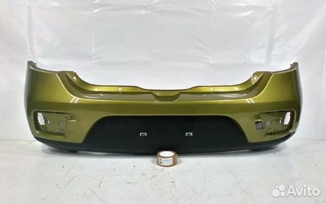 Бампер задний для Рено Сандеро 2014 - 2018 г