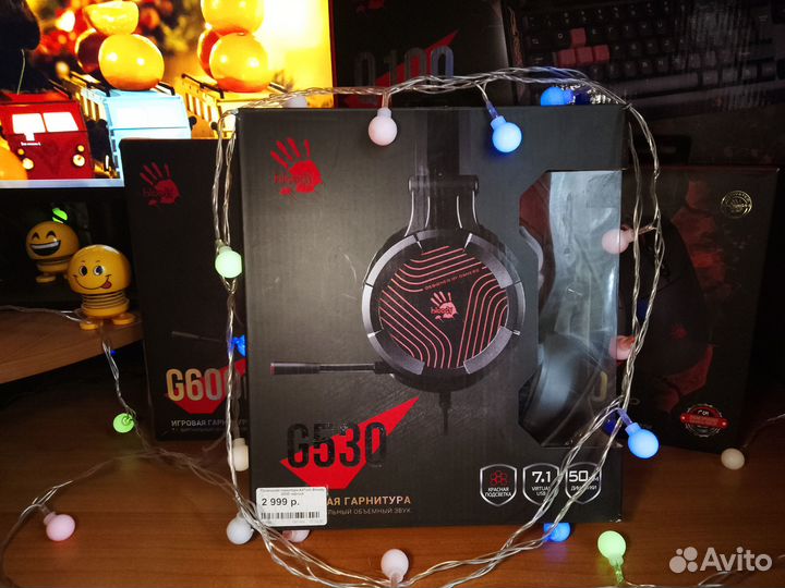 Игровая гарнитура A4Tech Bloody G530