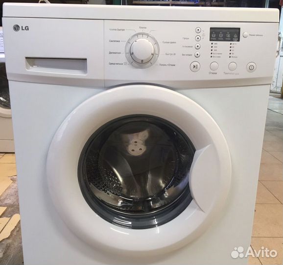 LG прямой привод узкая, 1 год гарантии