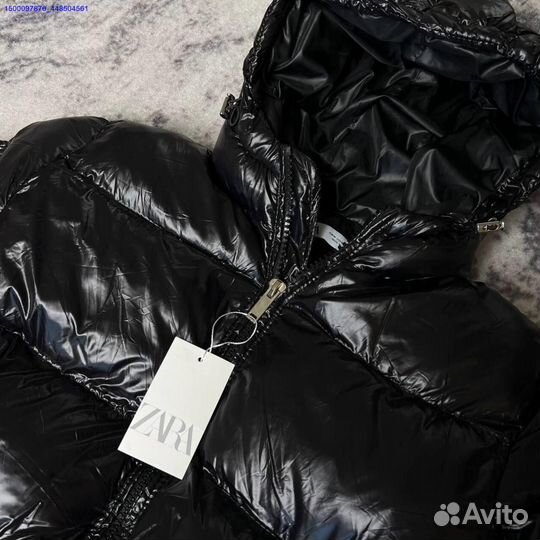 Пуховик Zara x Moncler puffer jacket (Арт.46757)