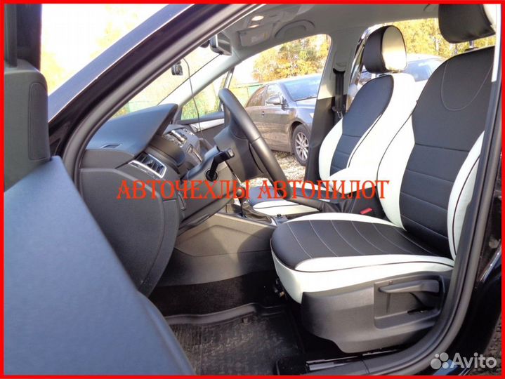 Чехлы Автопилот Skoda Octavia A7 из экокожи