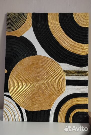 Объемная картина-панно кружево 30*40