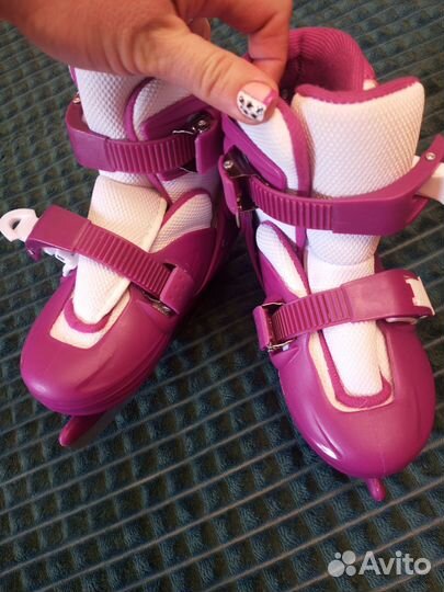 Коньки детские раздвижные 27 30