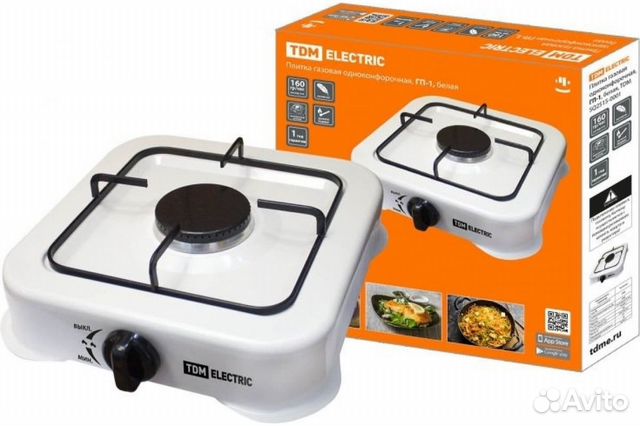 Газовая одноконфорочная плитка TDM