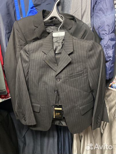 Костюм черный подростковый 36-46