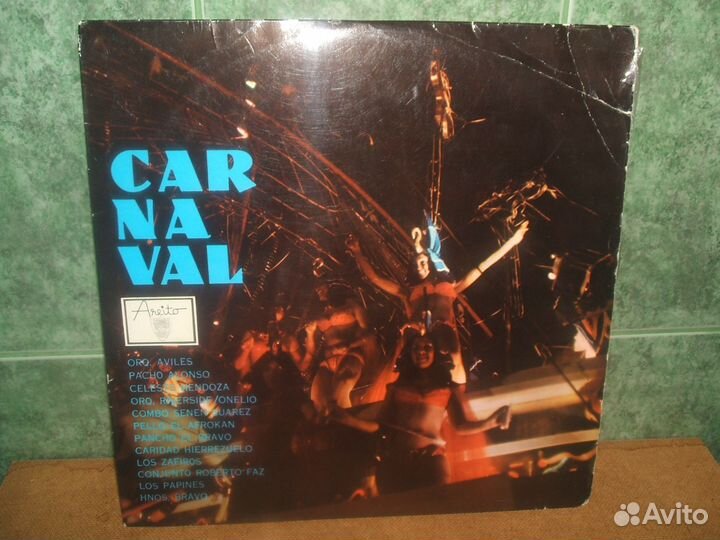 Carnaval Cuba пластинка 33 об