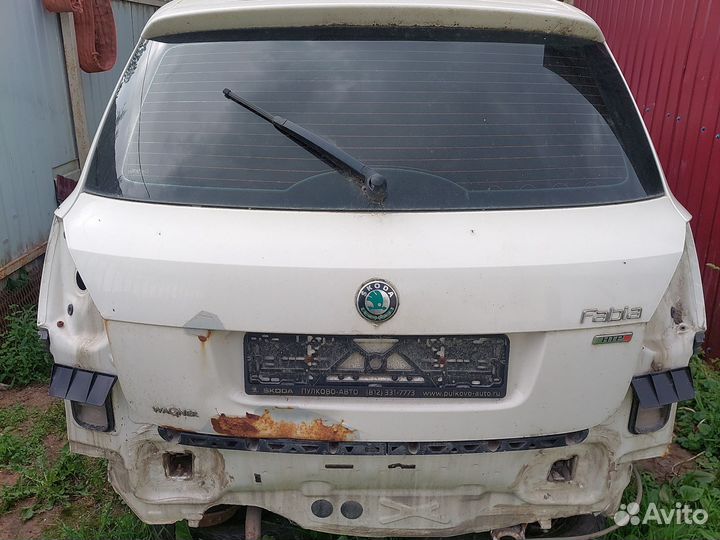 Разбор Skoda fabia 2