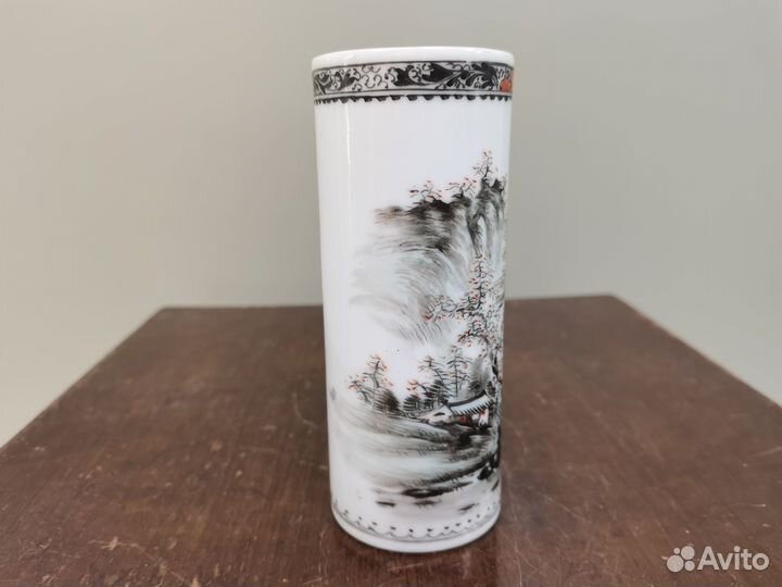 Карандашница Китай Япония 19 век ручная роспись