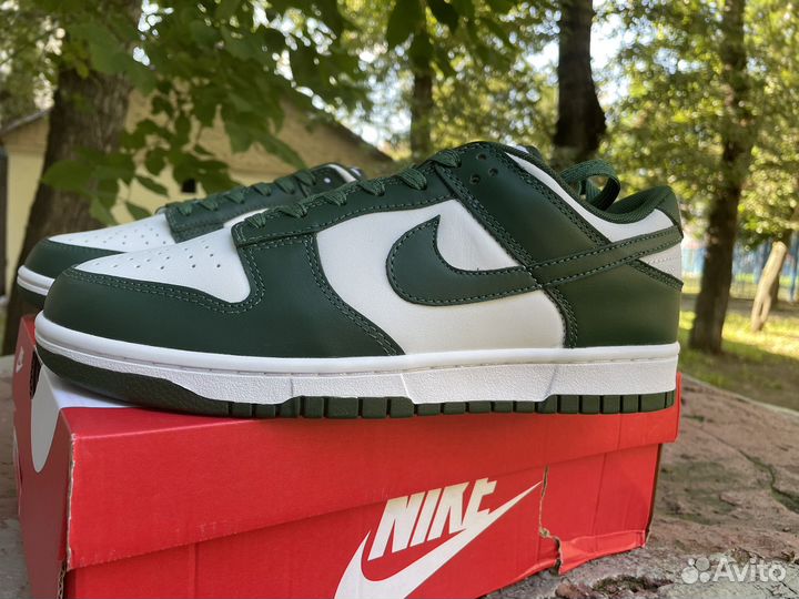 Nike dunk low green