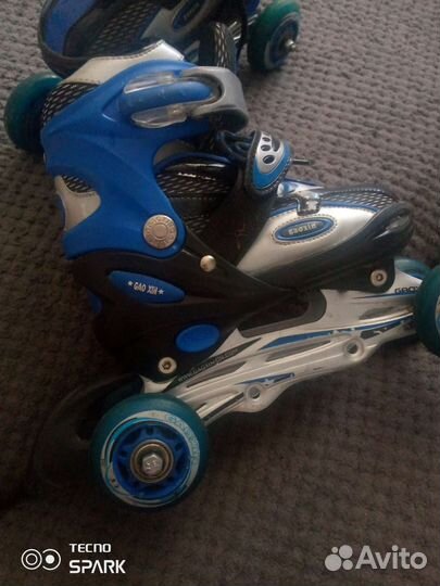 Роликовые коньки детские