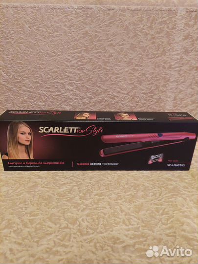 Щипцы для выпрямления волос Scarlett SC-HS60T65