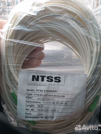 Оптический кабель ntss-foc-spc-657