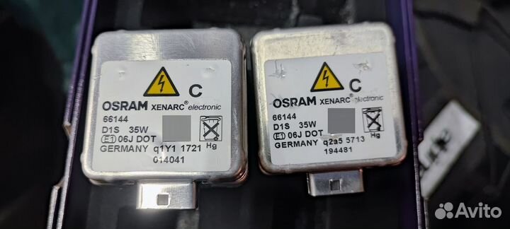 Лампы Ксенон Osram D1S