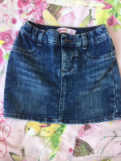 Юбка джинсовая