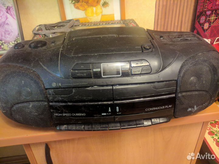 DVD плеер и CD кассетный проигрыватель LG