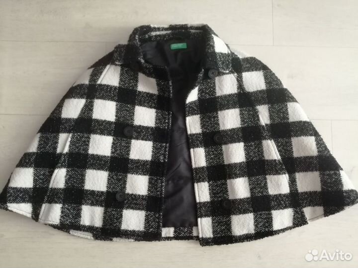 Пончо Benetton на рост от 140 до 155см