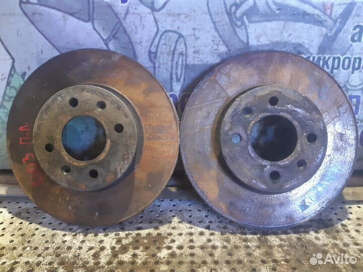 Диски тормозные передние Kia Rio 3