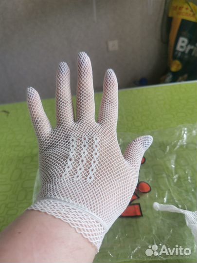 Перчатки свадебные