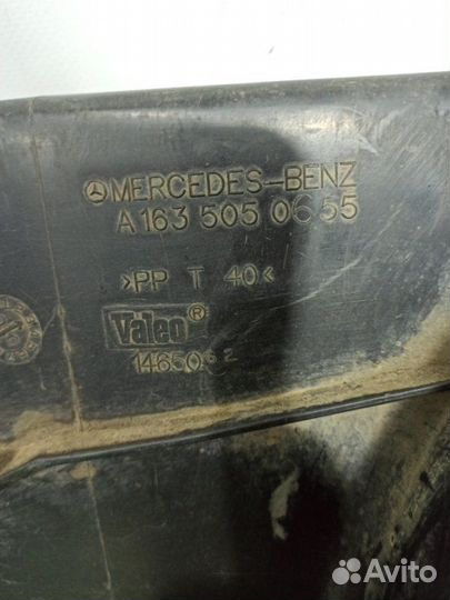 Диффузор Mercedes-Benz Ml W163 кроссовер 3.2