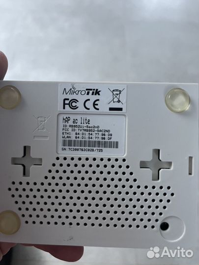 Роутер Mikrotik hAP ac lite RB952Ui-5ac2nd