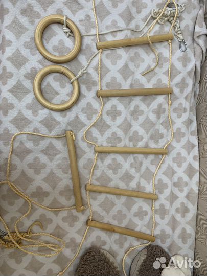 Подвесные аксессуары для спортивного уголка