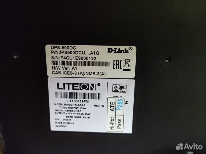 Коммутатор D-Link DGS-3420-28SC + DPS-500