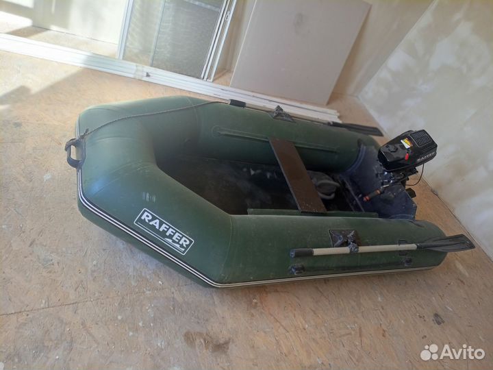 Надувная лодка пвх бу с мотором