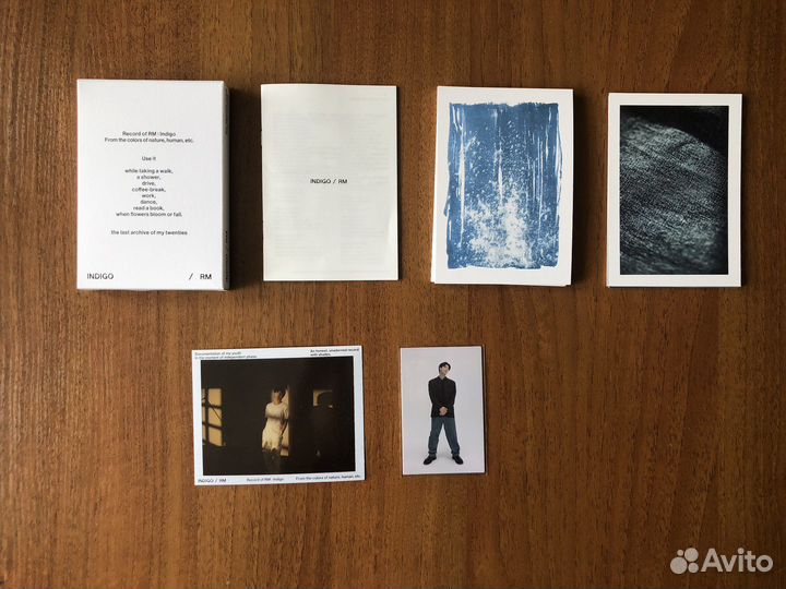 Альбом RM Indigo Book ver, Weverse ver