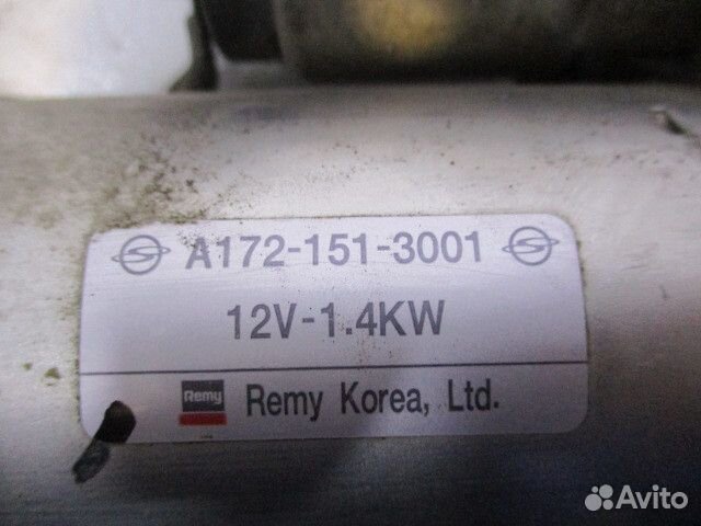 Стартер SsangYong Actyon 2 (New) CK