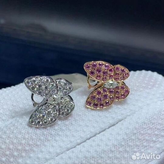 Серьги Two Butterfly 0,99 ct