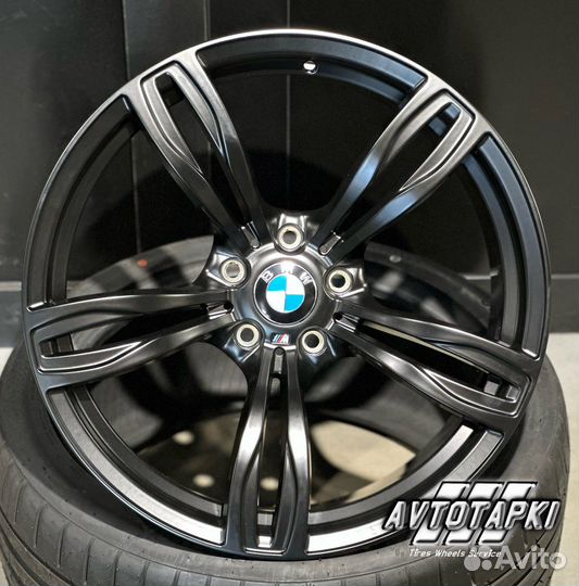 Диски r20 5-120 bmw f10 343 м стиль блэк