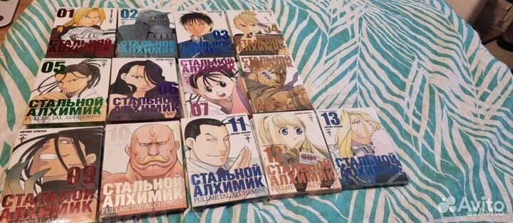 Манга стальной алхимик