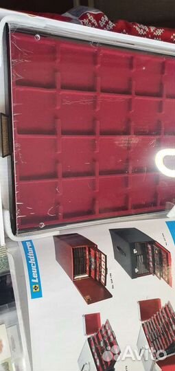 Планшет для монет в квадро капсулах 5 х 5см